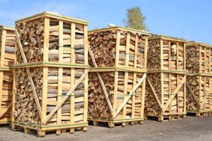 PALETTE BOIS DE CHAUFFAGE- 50/40 CM- 20 STÈRES+2 Gratuits