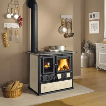 Cuisinière à bois Rosa Sinistra Reverse - 9 Kw