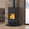 Poêle à bois Fedora Steel - 8,3 Kw